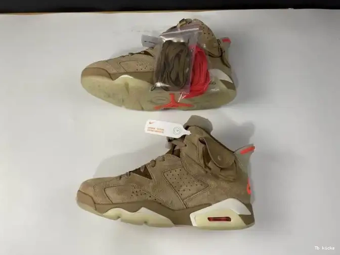 Reps TBK DH0690-200 Jordan Scott 6 Travis British Air Retro Khaki 0406